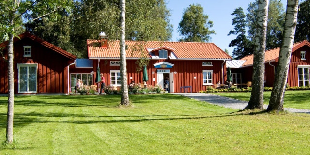 Kafé Nystuga på Sågudden i Arvika